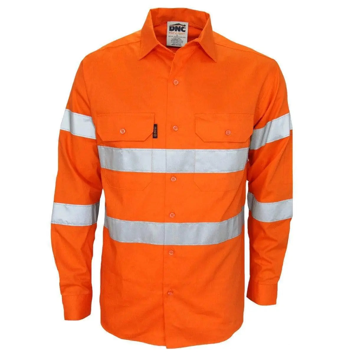 Dnc Workwear Hi-vis Bio-motion Taped Shirt - 3977 Metro Workwear.
